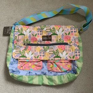 Matilda Jane Colorful Crossbody/ Computer Bag